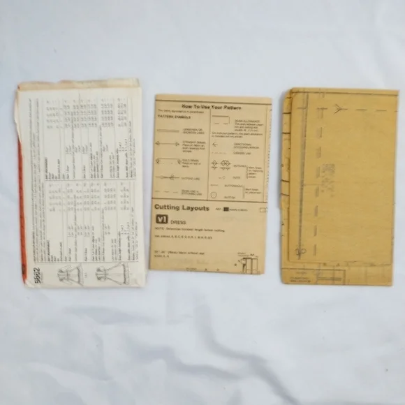 Vintage Childs Dress Gunne Sax Simplicity Pattern number 5862 - Picture 6 of 6